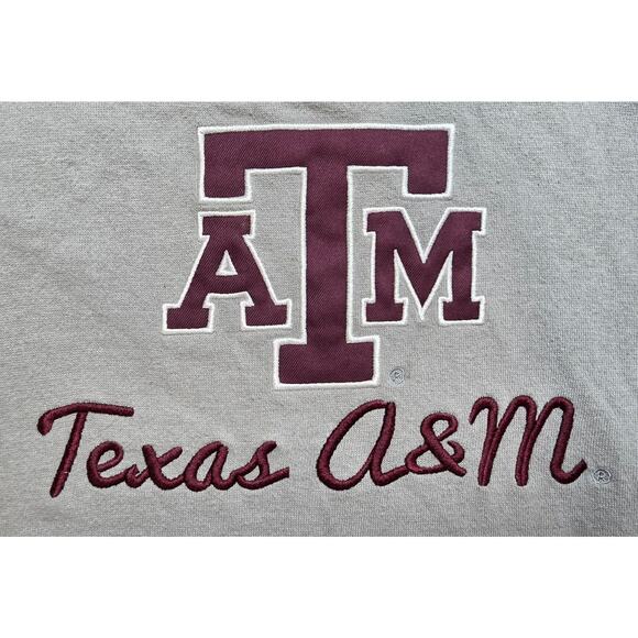 Texas A&M Aggies Hoodie Cowl Neck Womens Size XL Pullover Pocket Colosseum - Picture 3 of 7